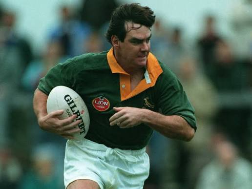 Danie Gerber, ranked the greatest Springbok of all time by WE ARE RUGBY